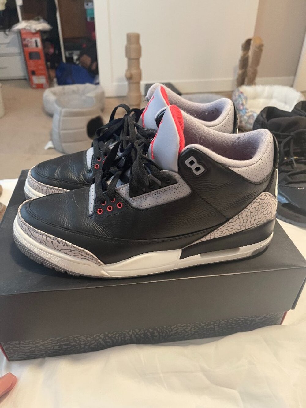 Jordan 3 Retro OG Black Cement (2024)